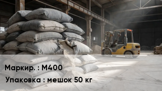 Цемент М400 мешок 50 кг
